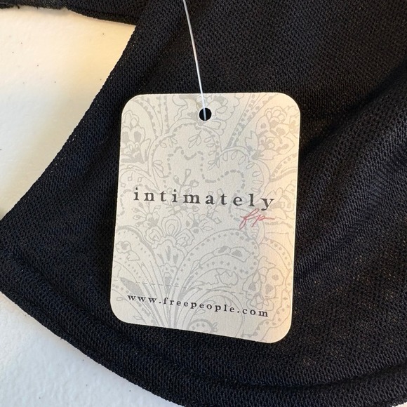 Intimately Free People Black Sheer Mesh Underwire Bra Womens 36DD NEW - Picture 3 of 5